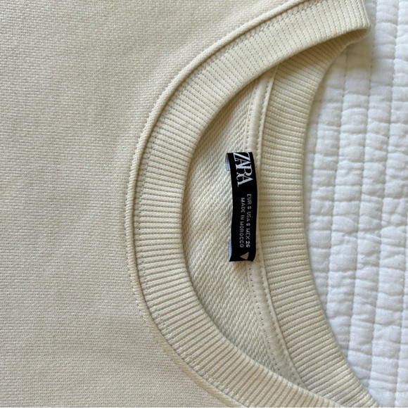 Zara corset sweatshirt small - Picture 4 of 10